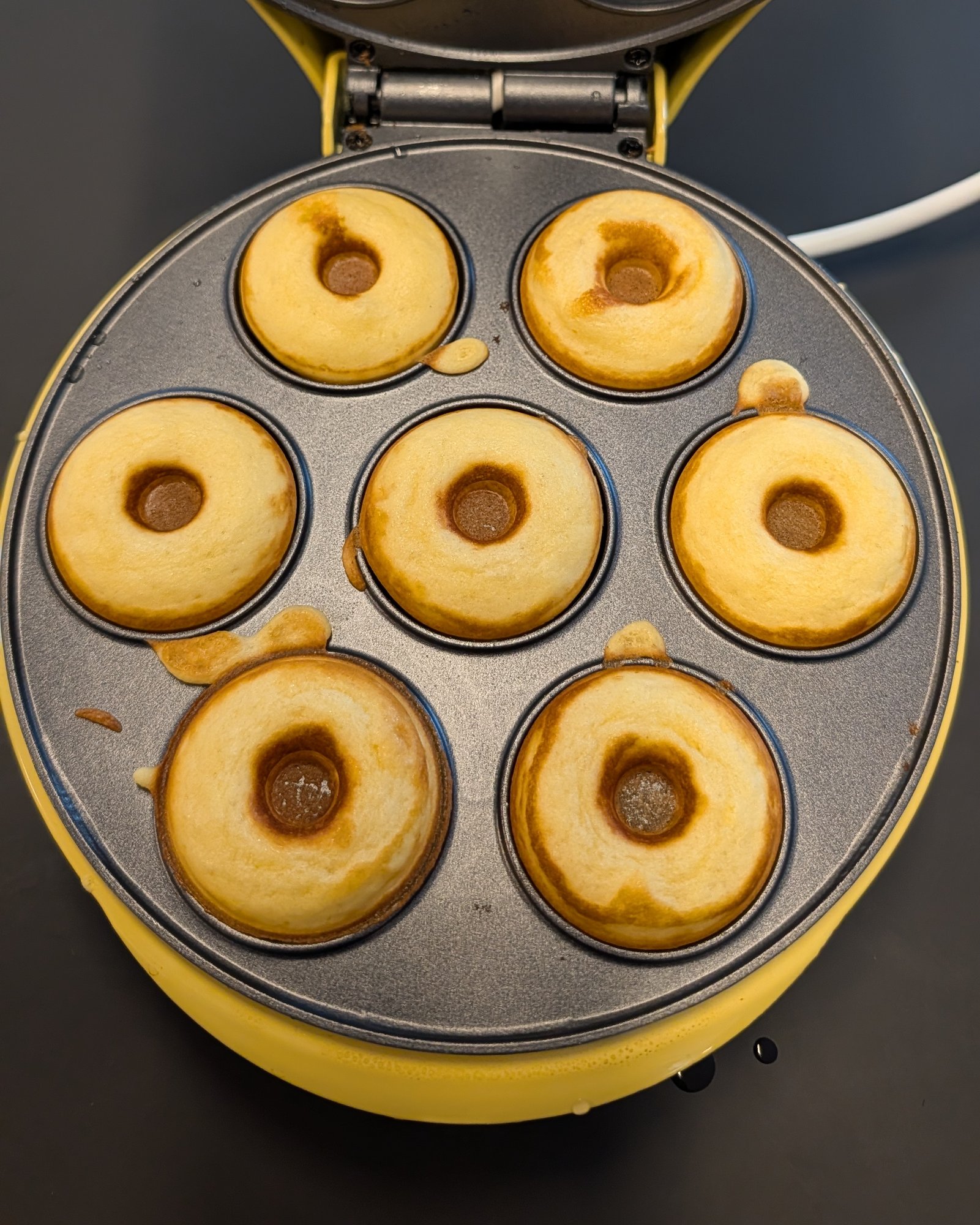 Gluten-Free Mini Donuts with Lemon Glaze (Electric Donut Maker)